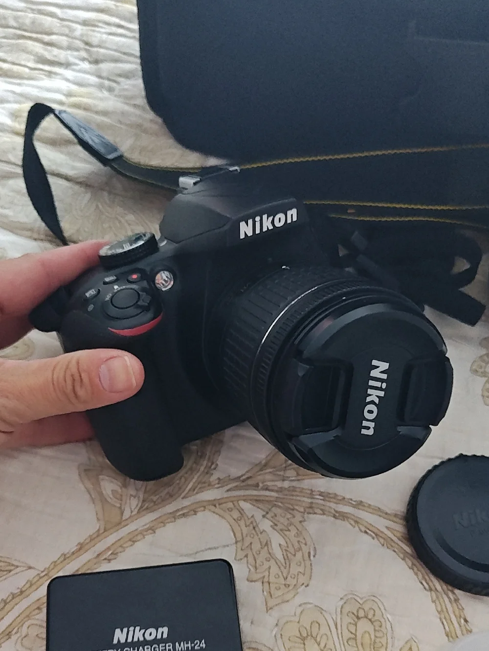 Nikon D3400 Dual-Lens DSLR Camera Bundle Kit - Barely Used Like New